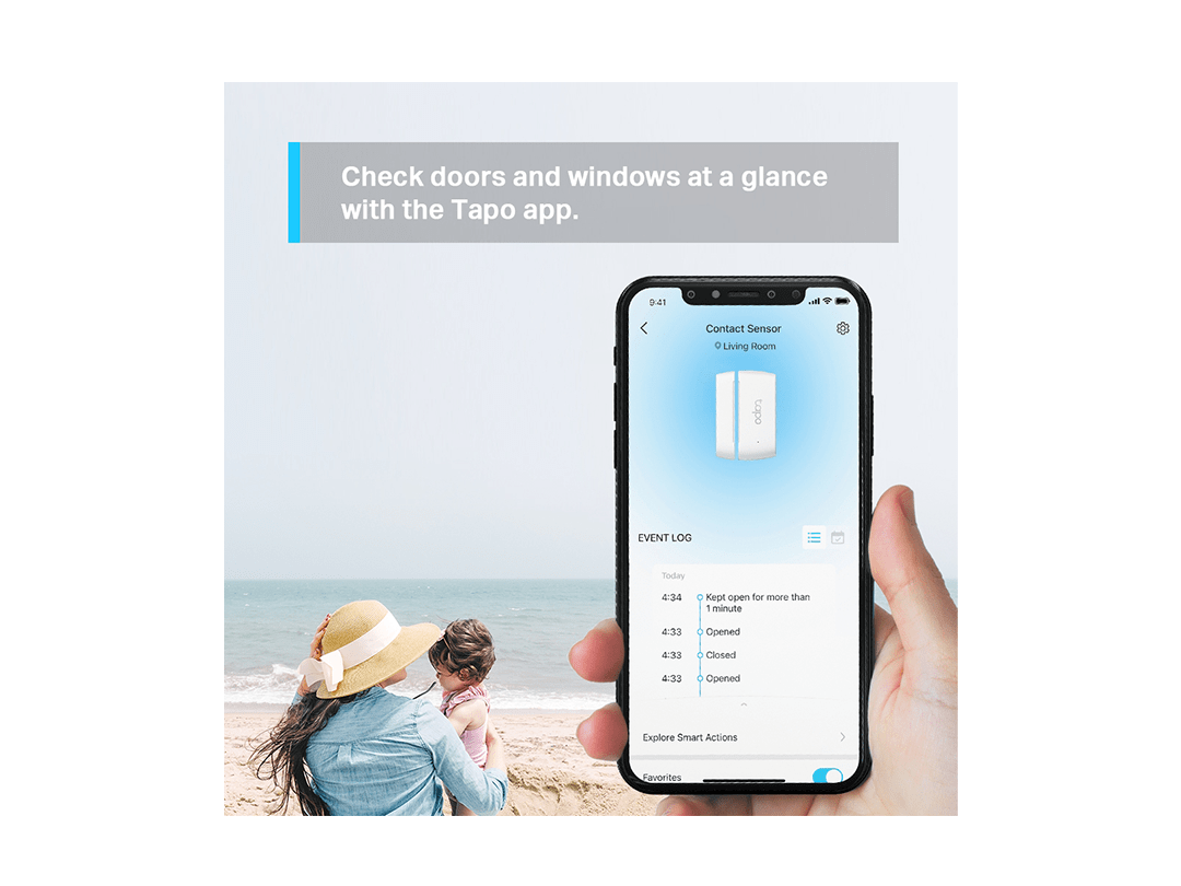 TP-Link Tapo T110 Smart Contact Sensor in Qatar TP-Link Tapo T110 Smart Contact Sensor in Qatar